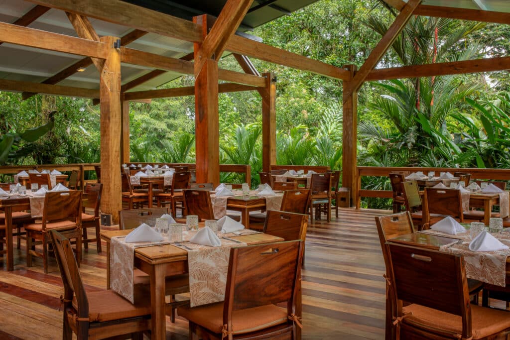 Restaurante vista interna